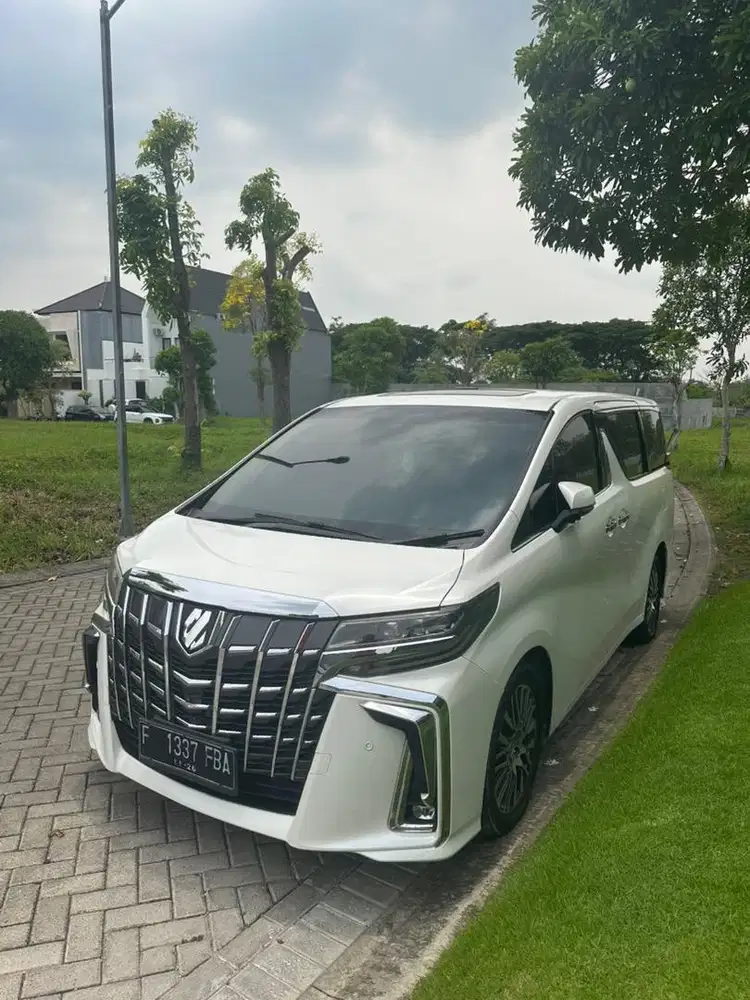 Toyota Alphard 2016 Bensin