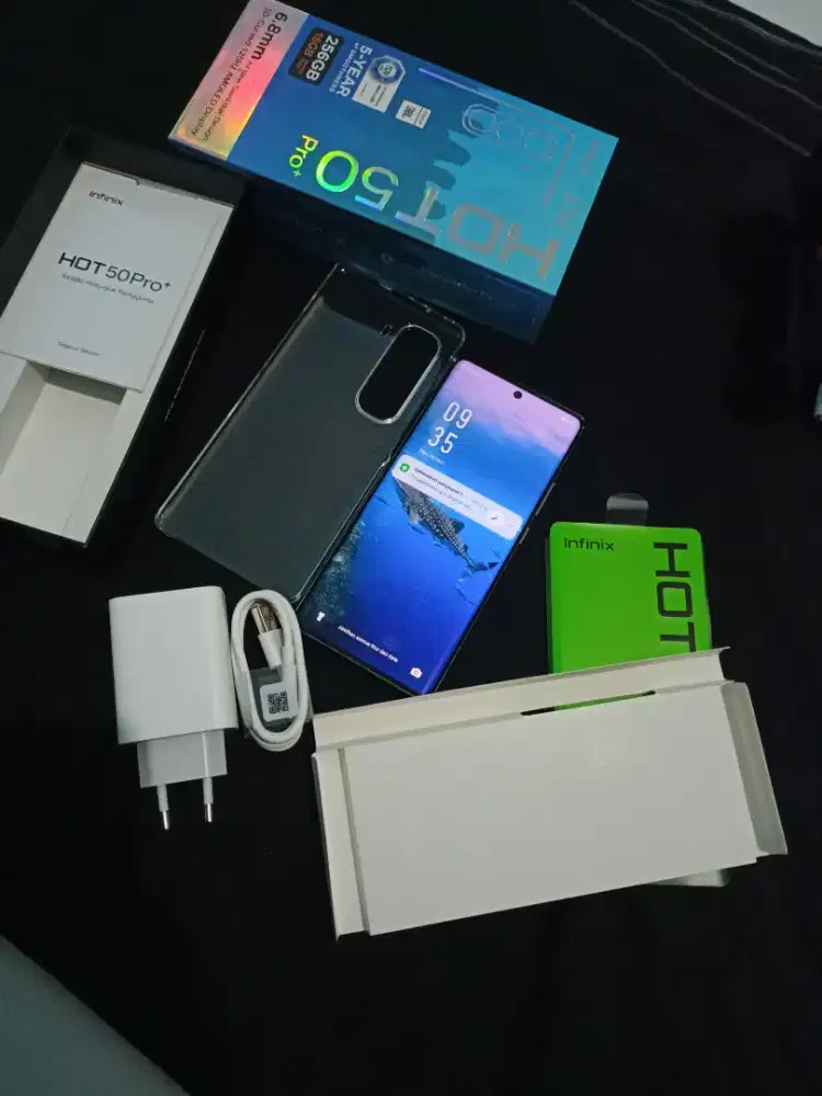 Dijual hp Infinix hot 50 pro plus