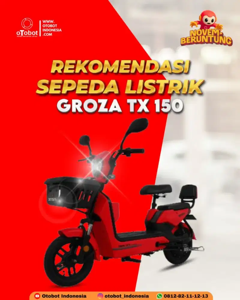 Sepeda listrik groza tx150