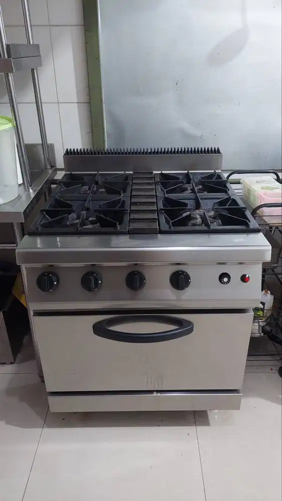 Kompor Gas Oven Burner 4 Tungku Getra RBJ-4