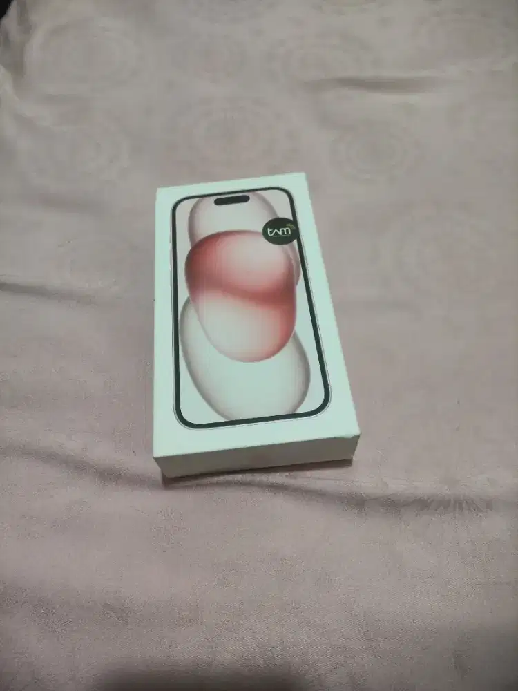 iPhone 15 new in box (pink) grsi resmi