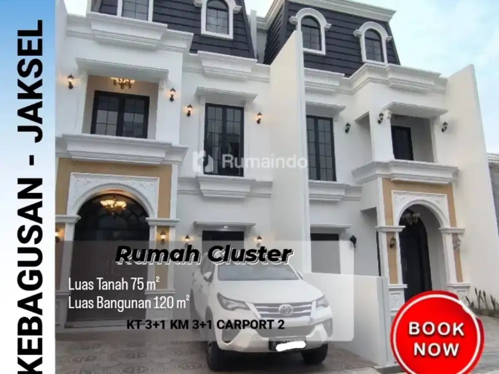 Dijual Rumah Cluster Kebagusan Jakarta Selatan