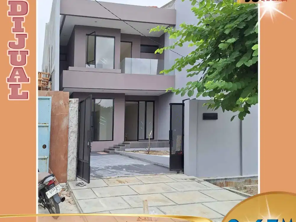 DIJUAL RUMAH BARU 2 LANTAI - KALIDERES PERMAI  JAKARTA BARAT - SS
