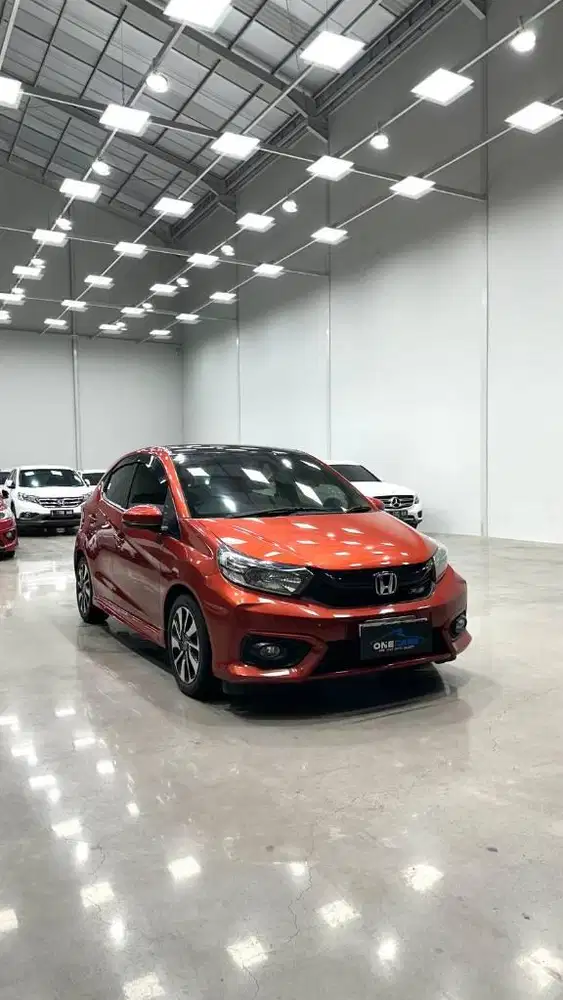 TDP 10jt! Honda Brio 1.2 RS MT 2018, Plat L, KM 24rb, Pajak Panjang