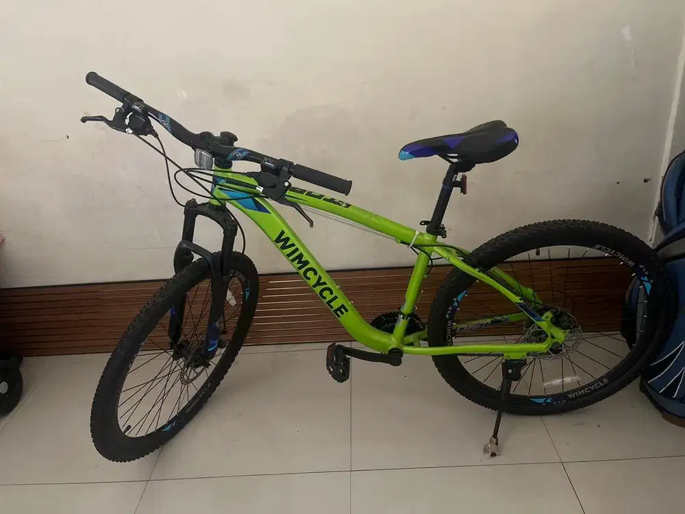 Sepeda Wimcycle Strom green 27,5 inch 8 Speed