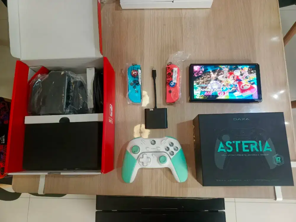 Nintendo switch oled fullgames 256gb like new siap pake
