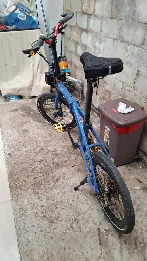 Sepeda lipat Noris 2.8 full upgrade