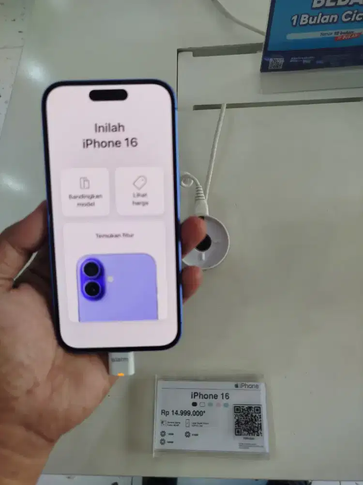 iPhone 16 basic 128 lokasi Erafone Darmo