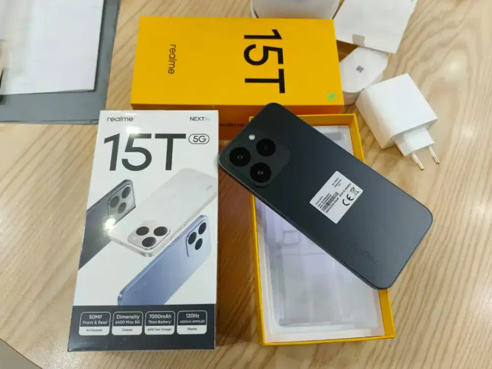 Promo realme 15T 5G series