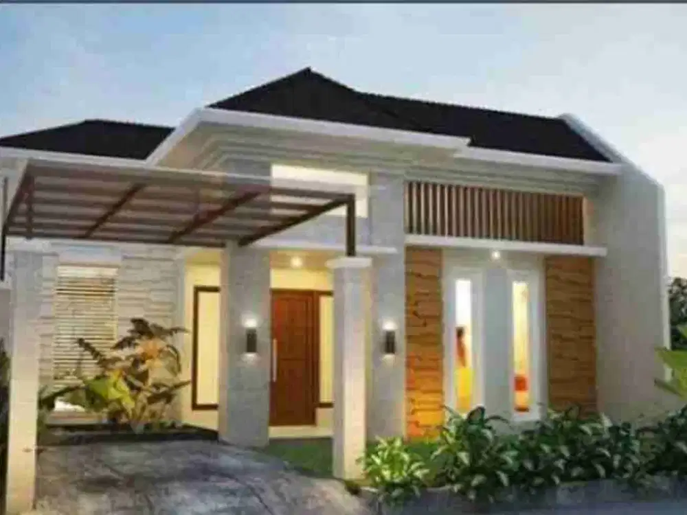 rumah asri bebas banjir konsep free design di buah batu ciwastra