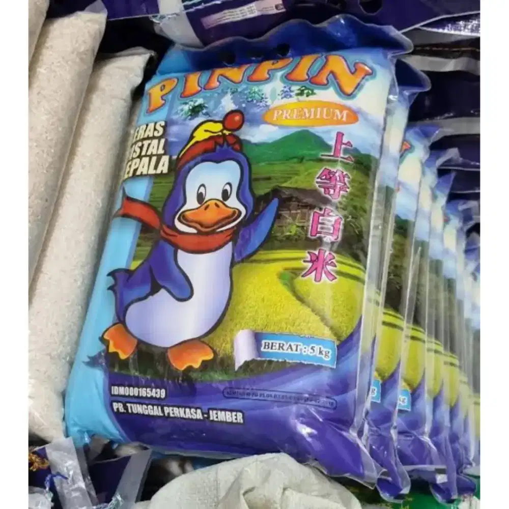 Beras Pin Pin Kemasan 5kg