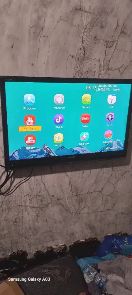 Tv merek sharp ukuran 32 inch