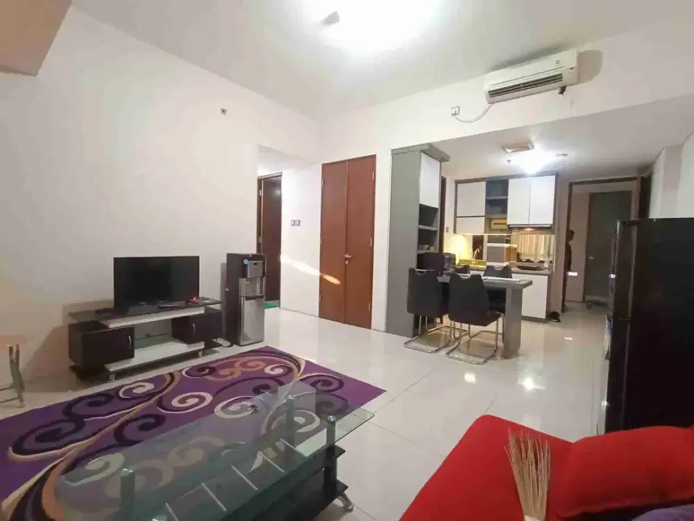 sewa apartemen 3 bed room the Linden Marvell city bulanan tahunan murah