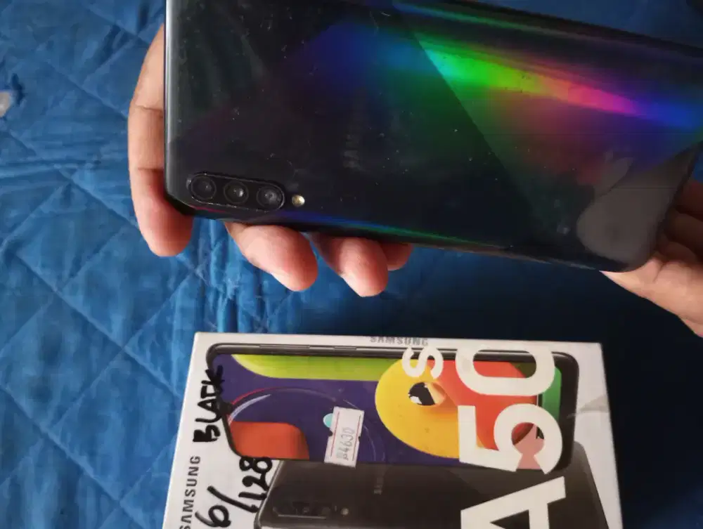 Dijual samsung a50s ram 6/128 fullset
