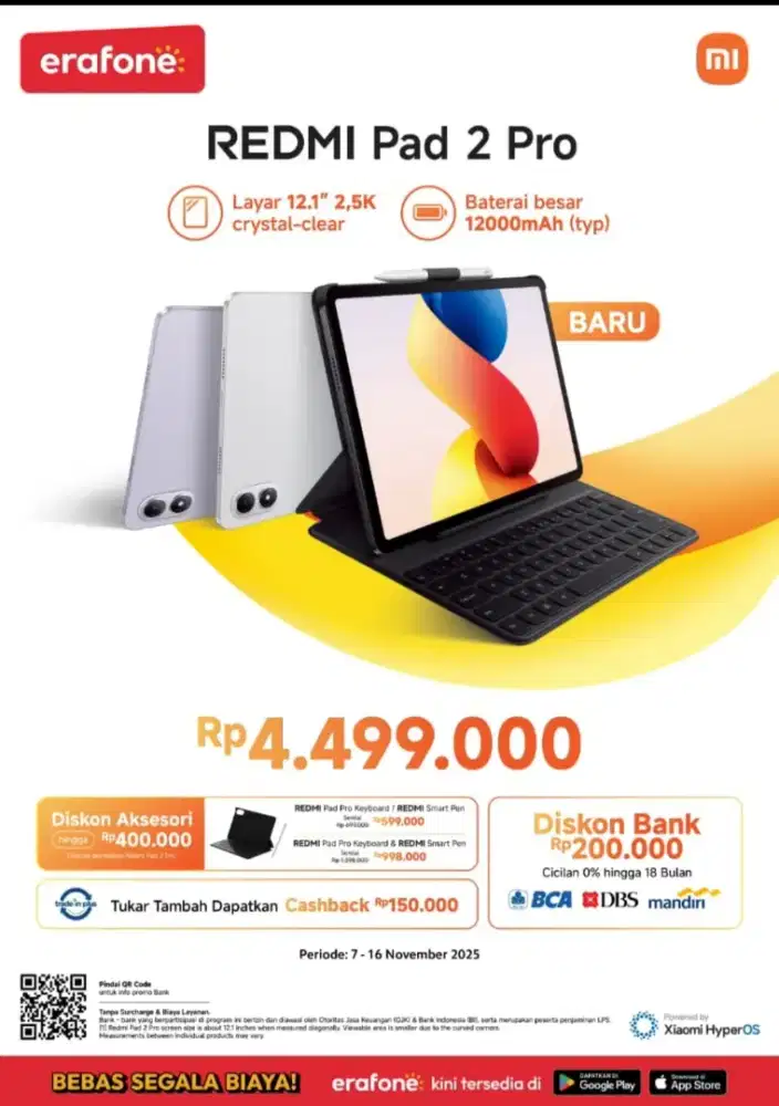 Tablet xiomi REDMI pad 2 pro