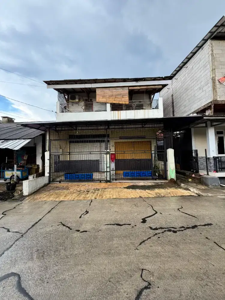 Di jual cepat rumah siap huni 2 lantai dekat St Cilebut