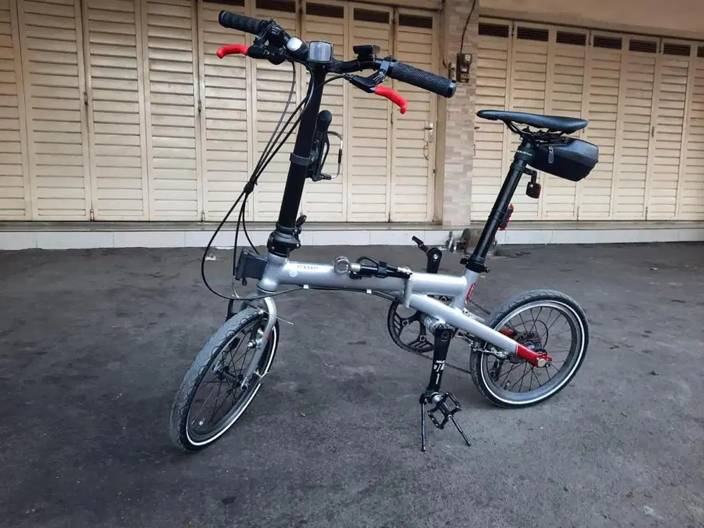 Fullbike camp hazy 9SP 16 Silver - Red 14950