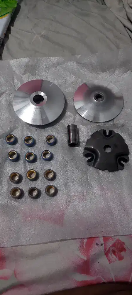 Pulley + kipas Mio M3 + Roller 8 & 9gr