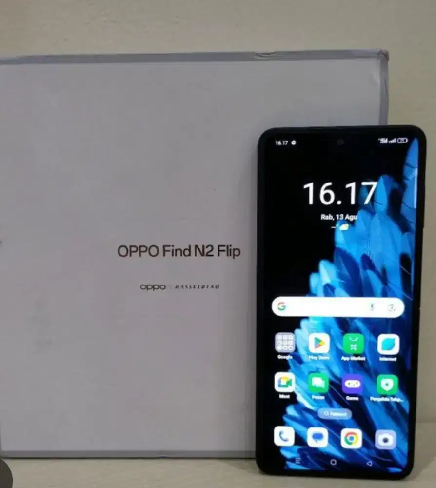 Murah hp Oppo Find N2 flip 5G 8/256 normal, BS TT