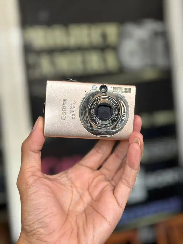 CANON IXUS 80 IS GOLD SIAP PAKAI