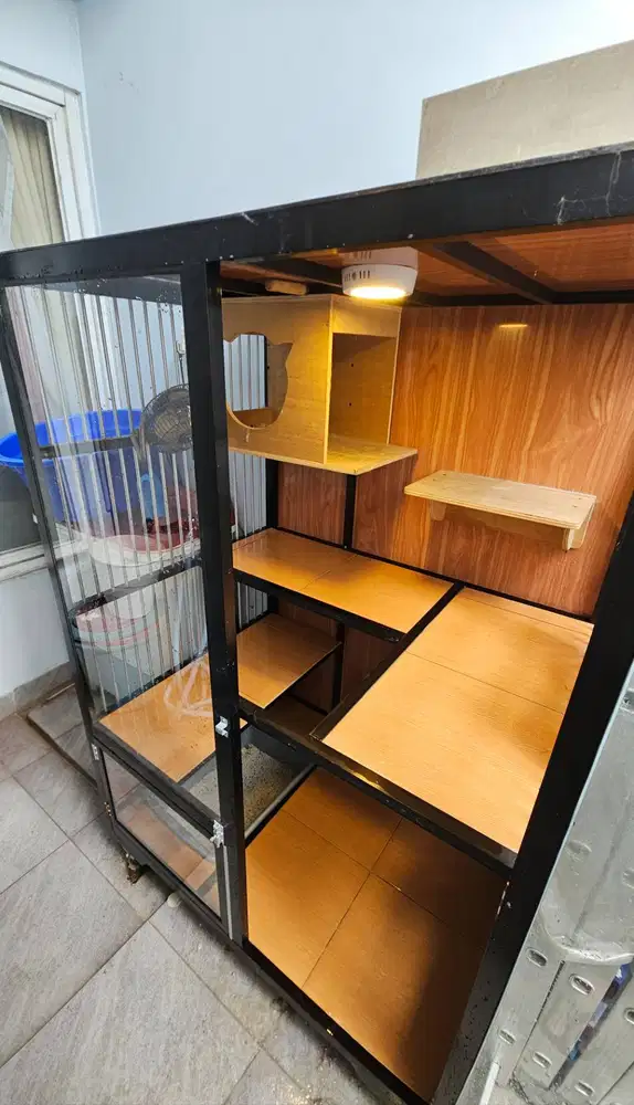 Kandang Kucing Allumunium