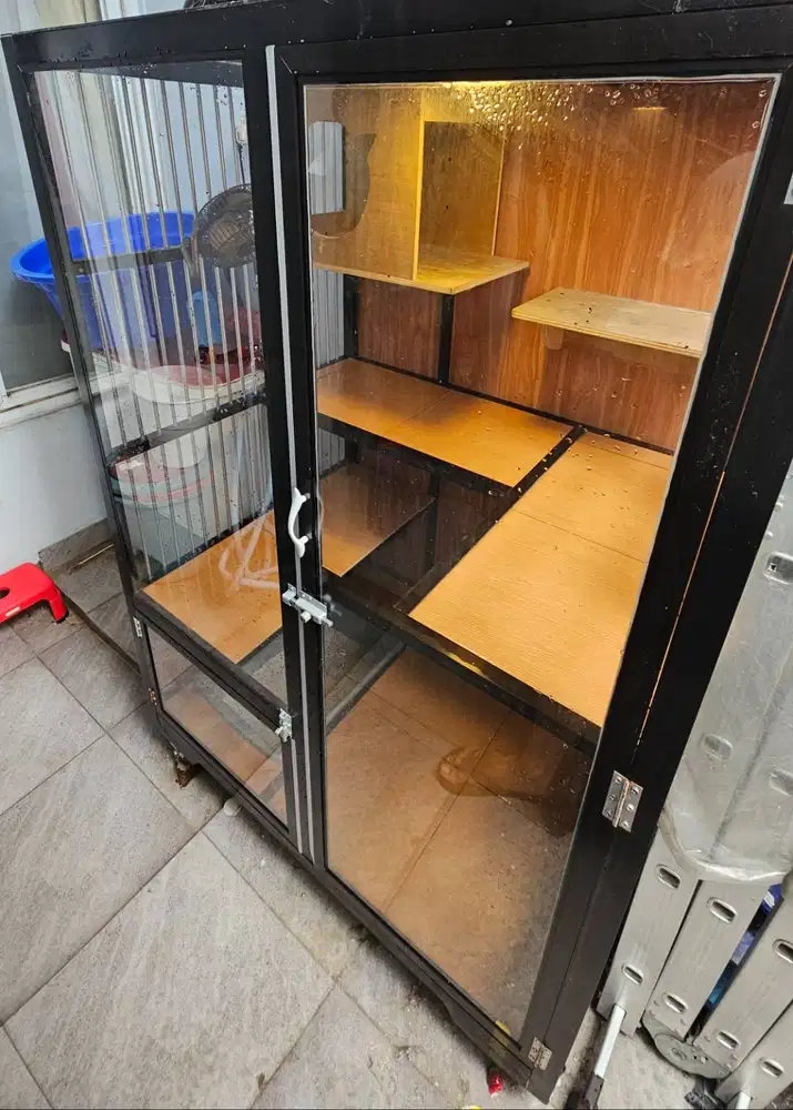 Kandang Kucing Allumunium