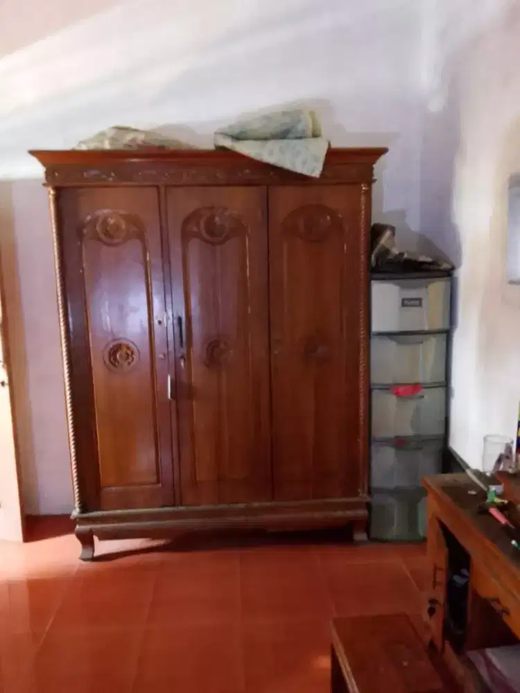 Jual lemari dan meja rias kayu jati