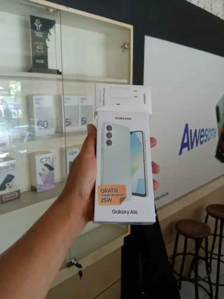 Berminat silahkan WA Samsung Galaxy A16 8/256 Garansi resmi 1thn