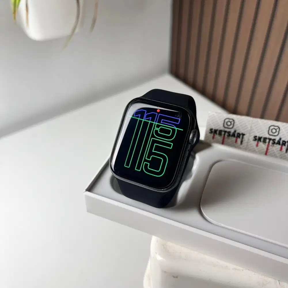 Apple Watch Series 6 44mm Spacegray iwatch Battery Health 100%