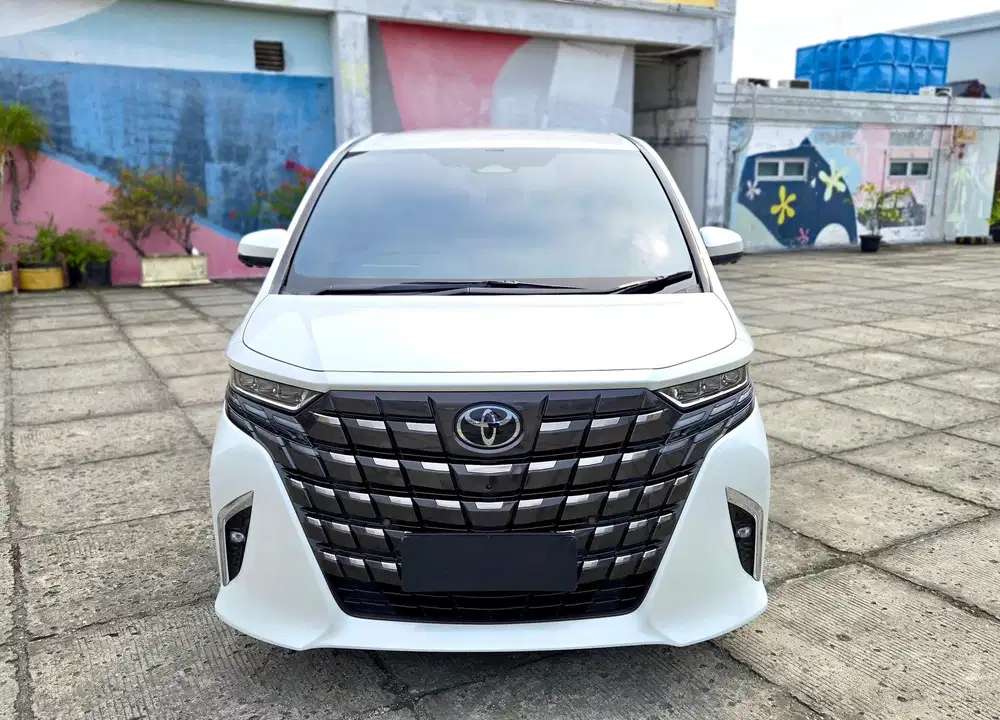 [KM 4.000]TOYOTA ALPHARD 2.5 HEV HYBRID TSS AT PUTIH 2024