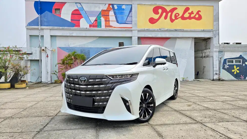 [KM 4.000]TOYOTA ALPHARD 2.5 HEV HYBRID TSS AT PUTIH 2024