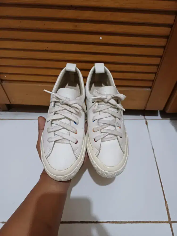 Sepatu Superga x Alexachung Full Leather Originaal