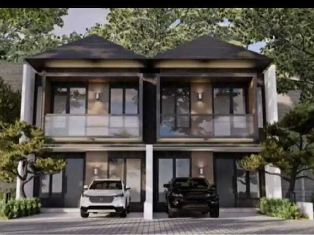 Rumah 2 Lantai Samping Jalan Raya dekat Tol Jatiwarna Bebas Banjir