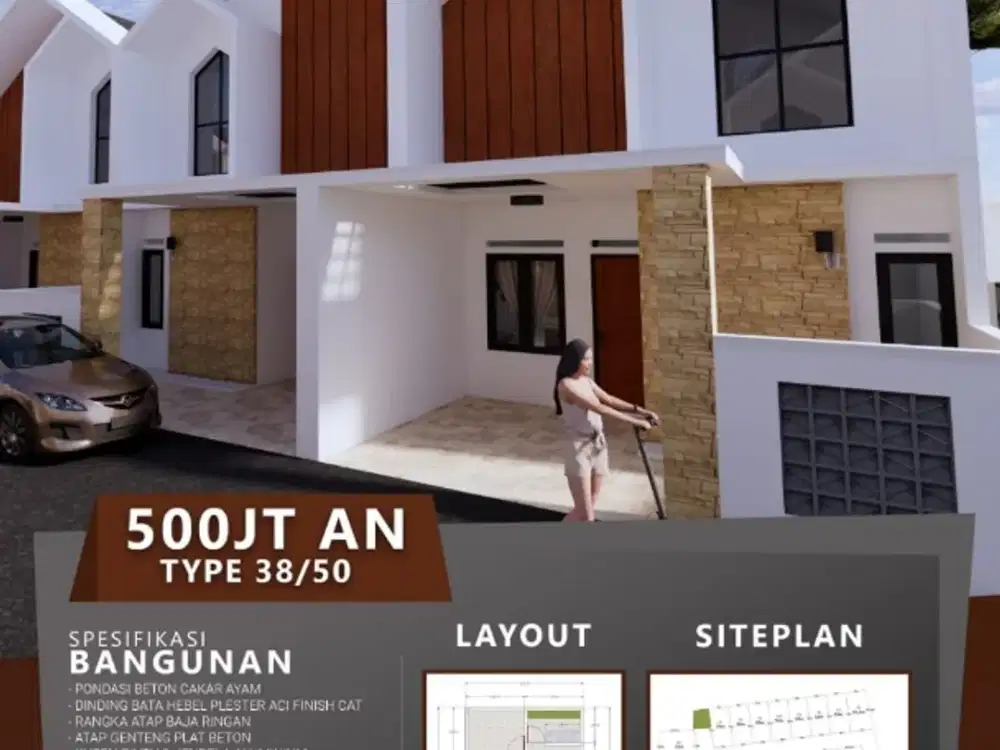 Hunian Strategis di Jatiwarna Harga Mulai 500jutaan