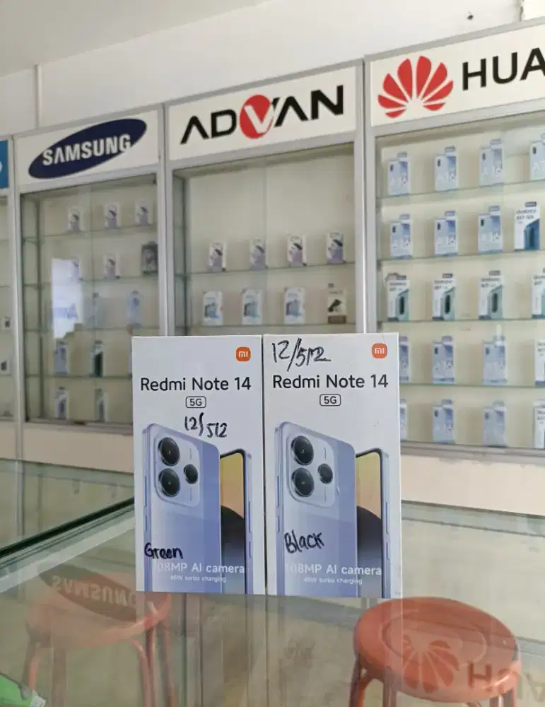 Redmi Note 14 5G (12/512) GB Baru Resmi²