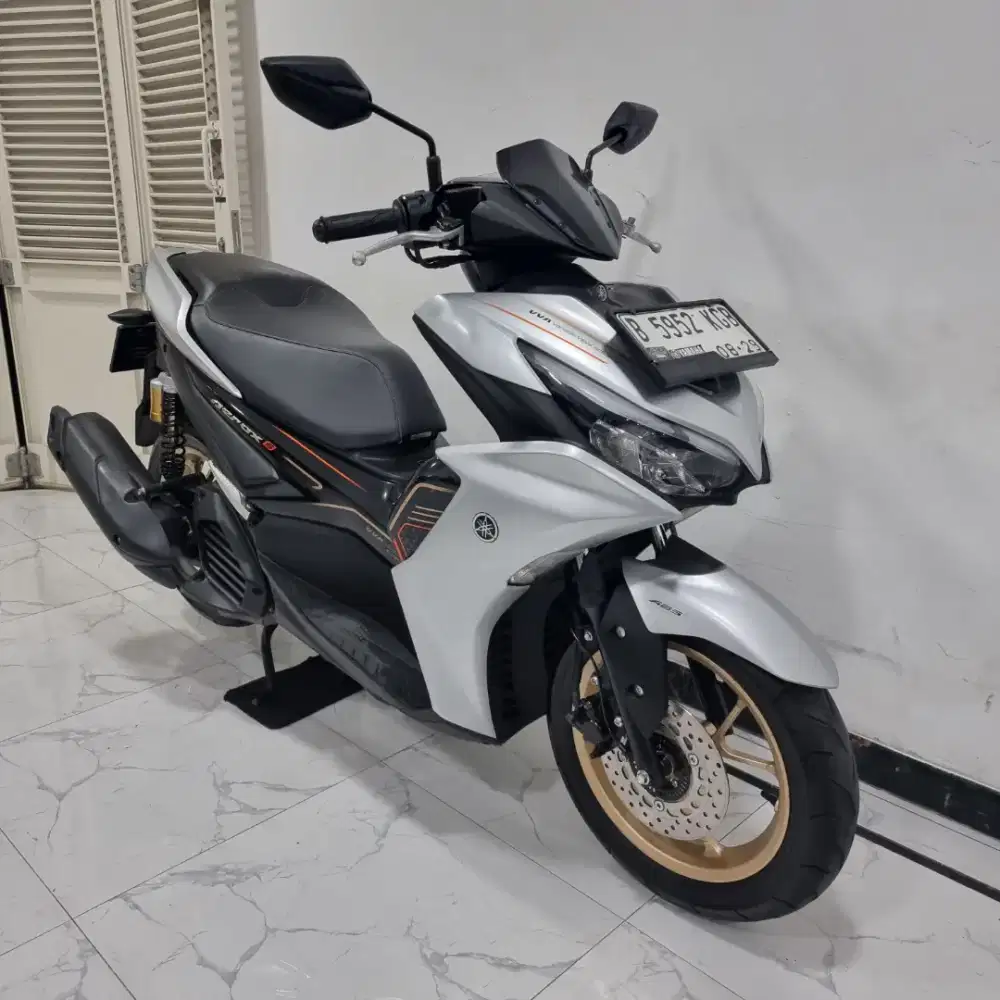 Yamaha New Aerox S 155 ABS Keyless 2024 bln 8 Gress km rendah