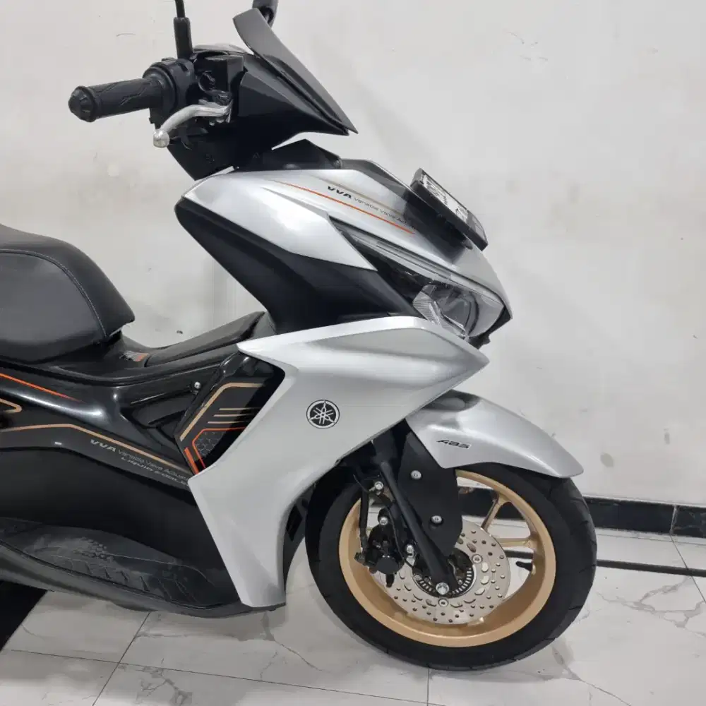 Yamaha New Aerox S 155 ABS Keyless 2024 bln 8 Gress km rendah