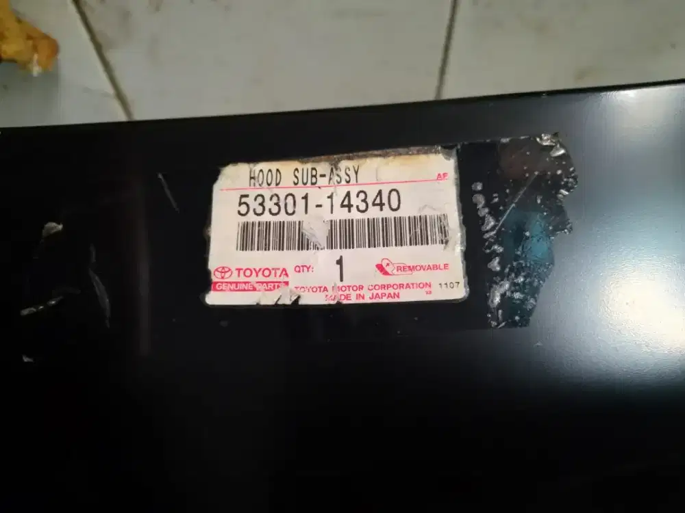 HOOD/KAP MESIN TOYOTA SUPRA MK4