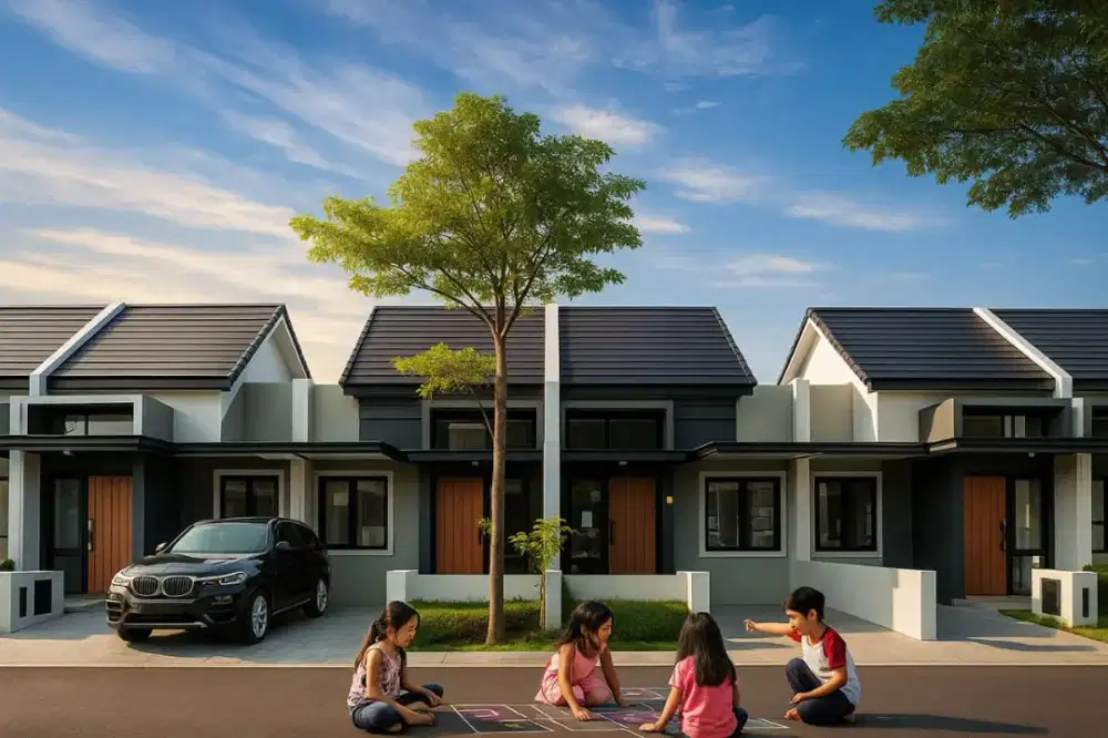 Depok jual rumah murah aman