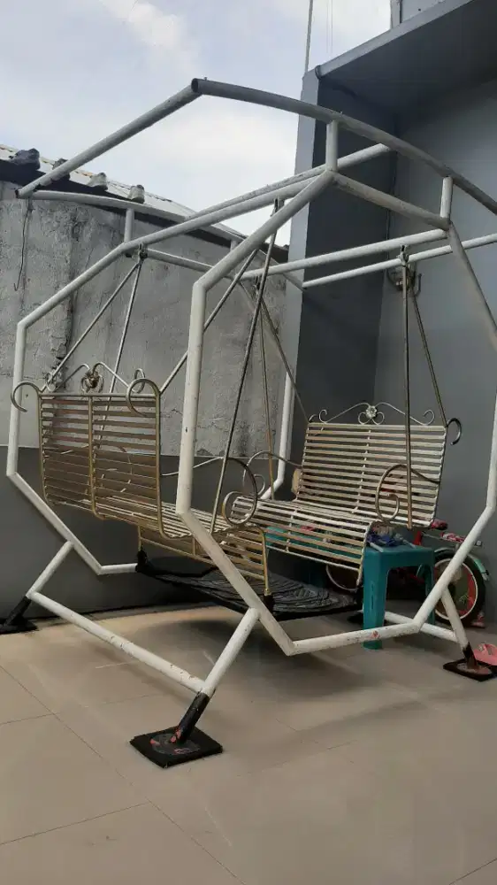 Ayunan Besi Dewasa Segi 8 Kontemporer (Nego sampai jadi)