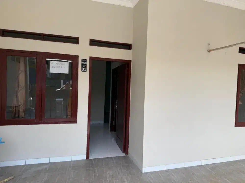 DISEWAKAN rumah 2kmr tidur, 1kmr mandi di griya sangiang mas