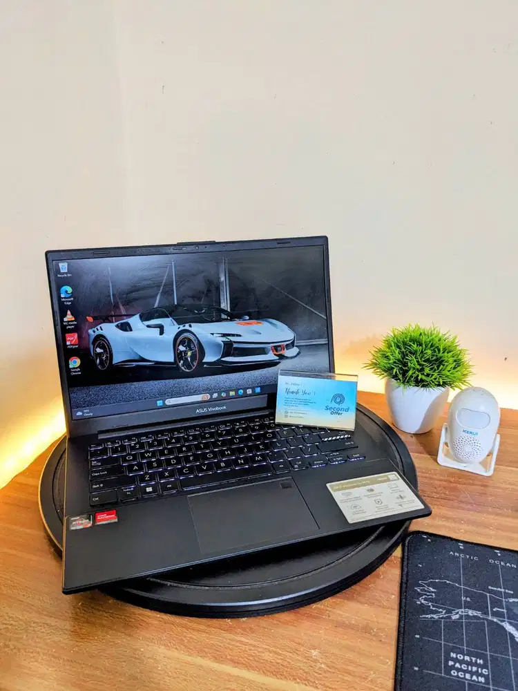 Garansi ON Asus VivoBook GO 14 AMD Ryzen 3 RAM 8GB SSD 512GB