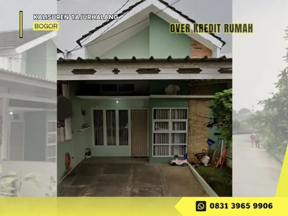 Rumah Over Kredit ccln flat dkt Stasiun 79JT di Cluster De Paris 2 by Avani