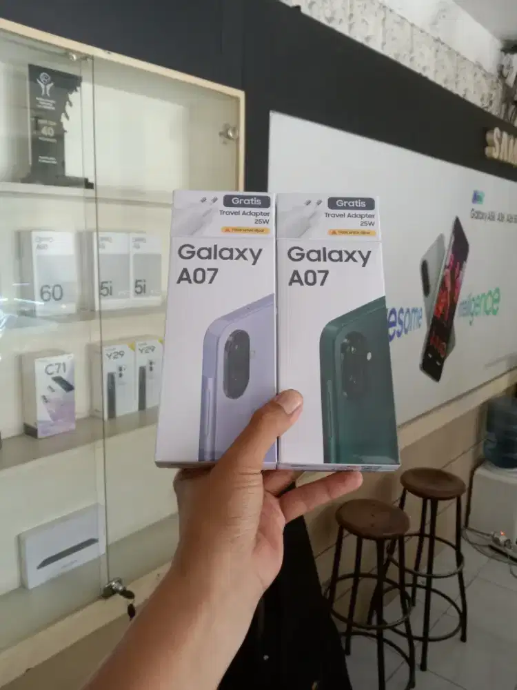 Berminat silahkan WA Samsung Galaxy A07 4/128 Garansi resmi 1thn