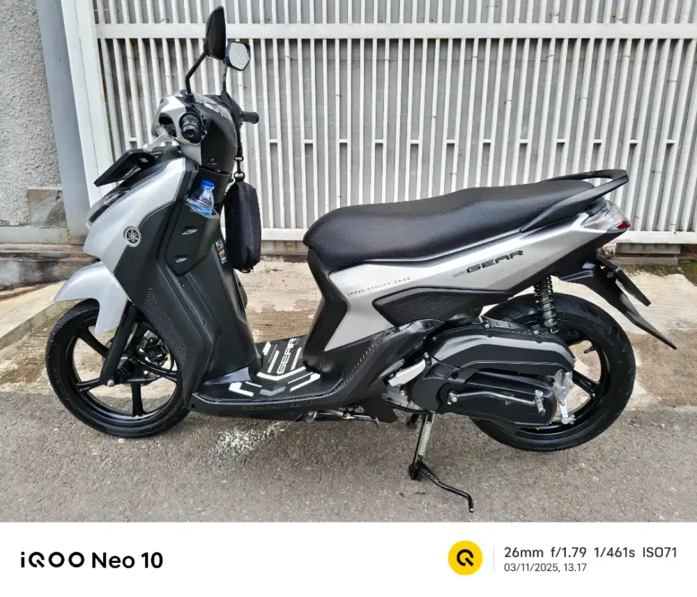 KM 8 RB ASLI !! YAMAHA GEAR 125 S 2022 FULL ORI ISTIMEWA TAX 10-2016