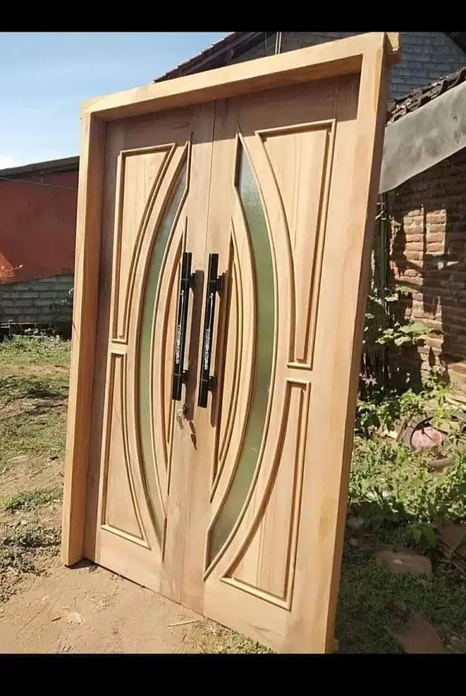 pintu kayu jati