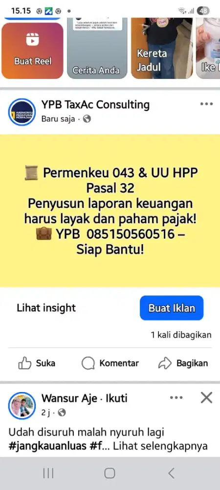 BANTU PEKERJAAN AKUNTING & PAJAK