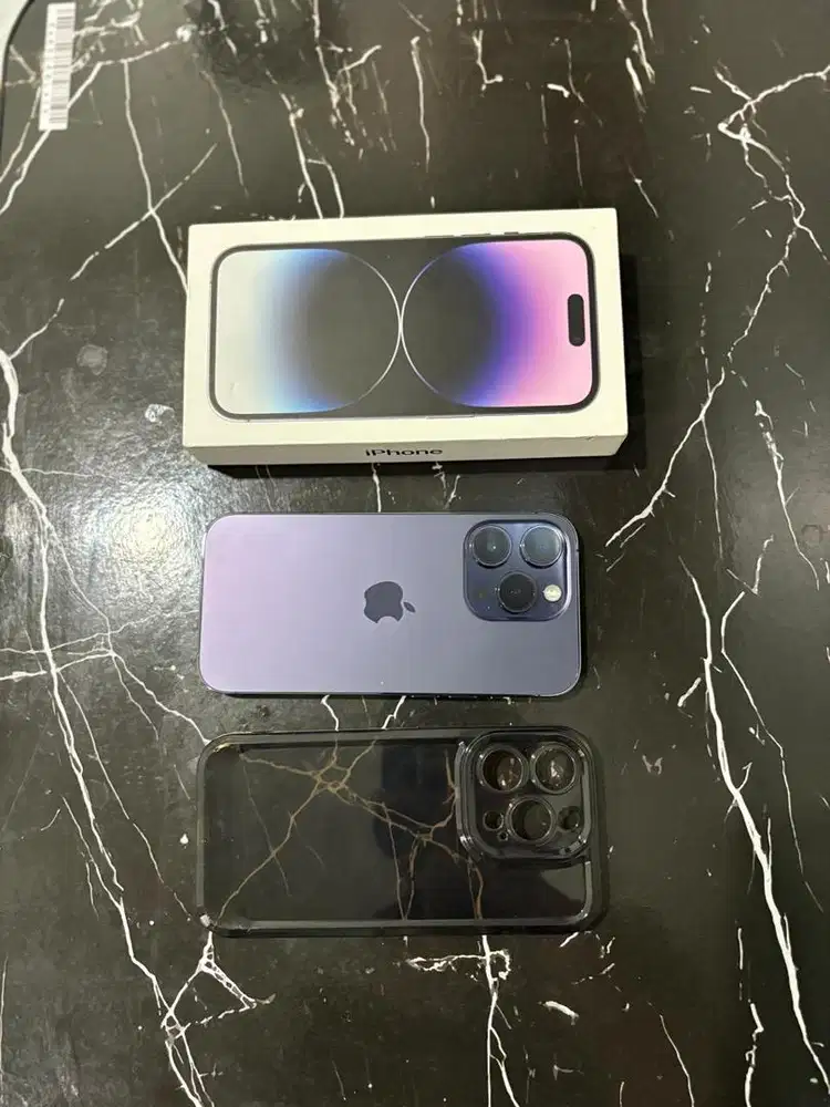 Di jual iphone 14 pro 128 Ex ibox