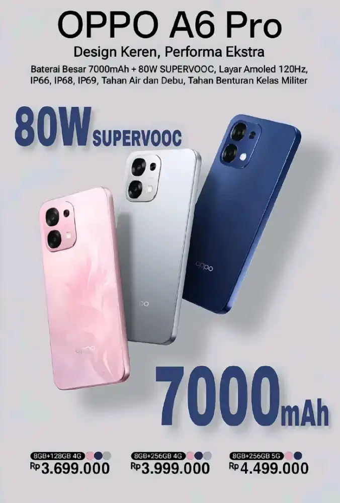 Ready stok Oppo A6 Pro series