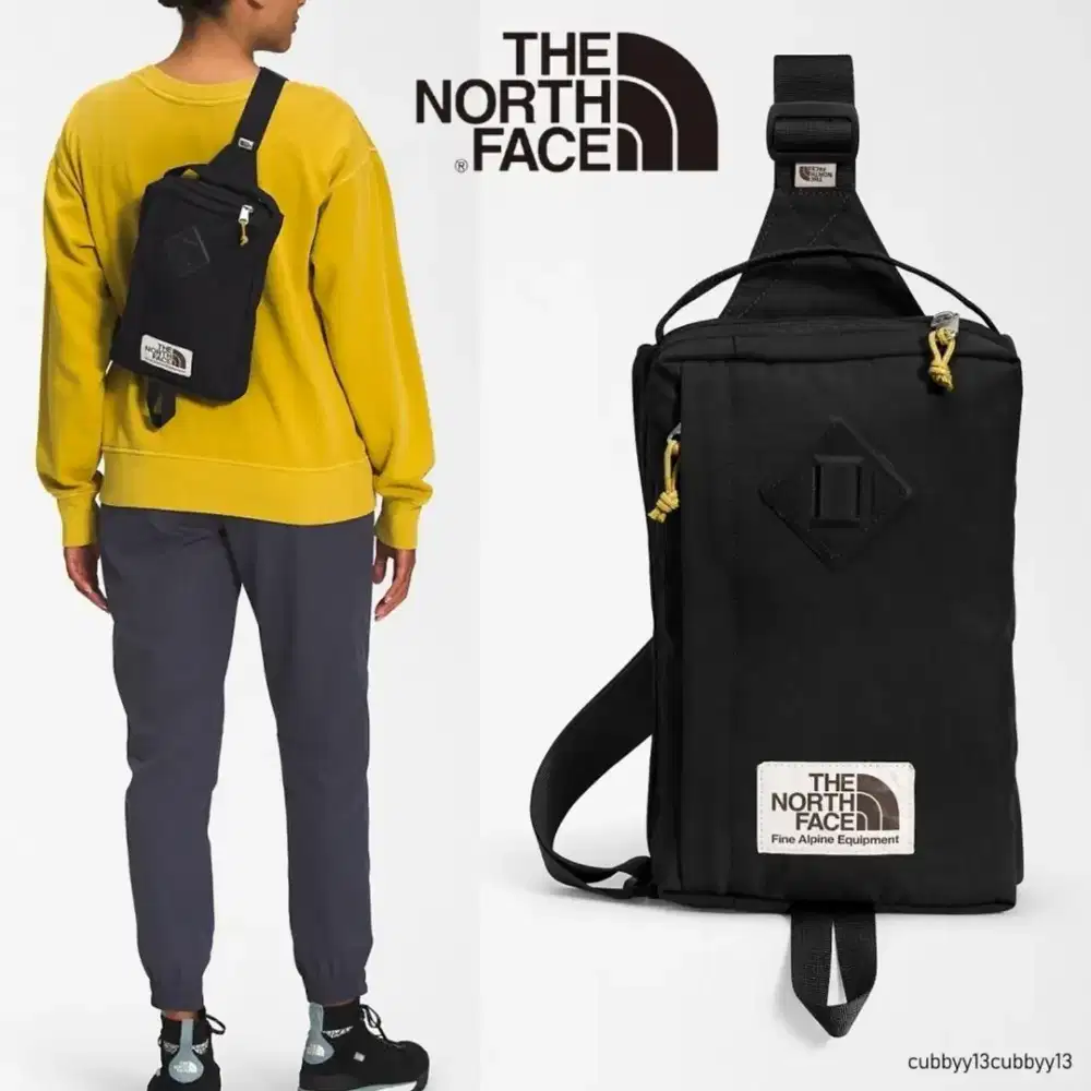 Original The North Face Sling Bag Muat ipad mini 6 nt Herschel nike dc